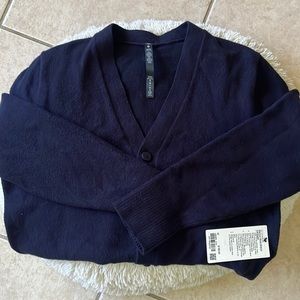 NWT lululemon Men’s Merino Wool Blend Cardigan Size M in CCNY